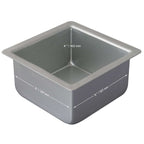 Quadratische Kuchenform (127 x 127 x 102mm / 5 x 5 x 4")