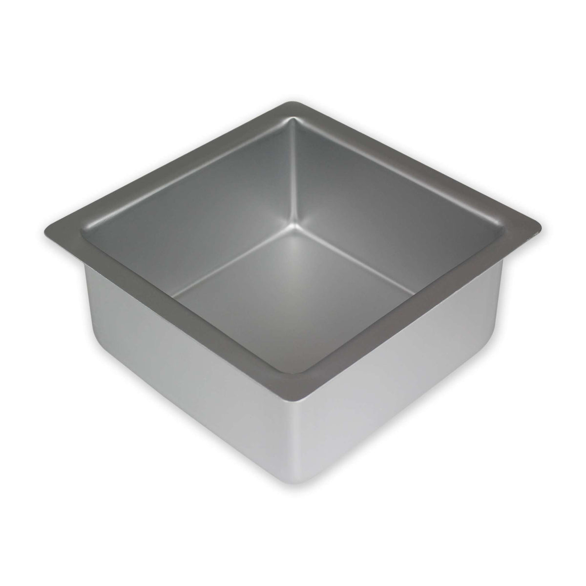 Molde para Pasteles Cuadrado de Aluminio Anodizado PME Profundidad de 7 x 7 x 3-pulgadas
