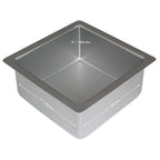 Quadratische Kuchenform (178 x 178 x 102mm / 7 x 7 x 4")