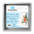 Molde para Pasteles Cuadrado de Aluminio Anodizado PME Profundidad de 13 x 13 x 4-pulgadas