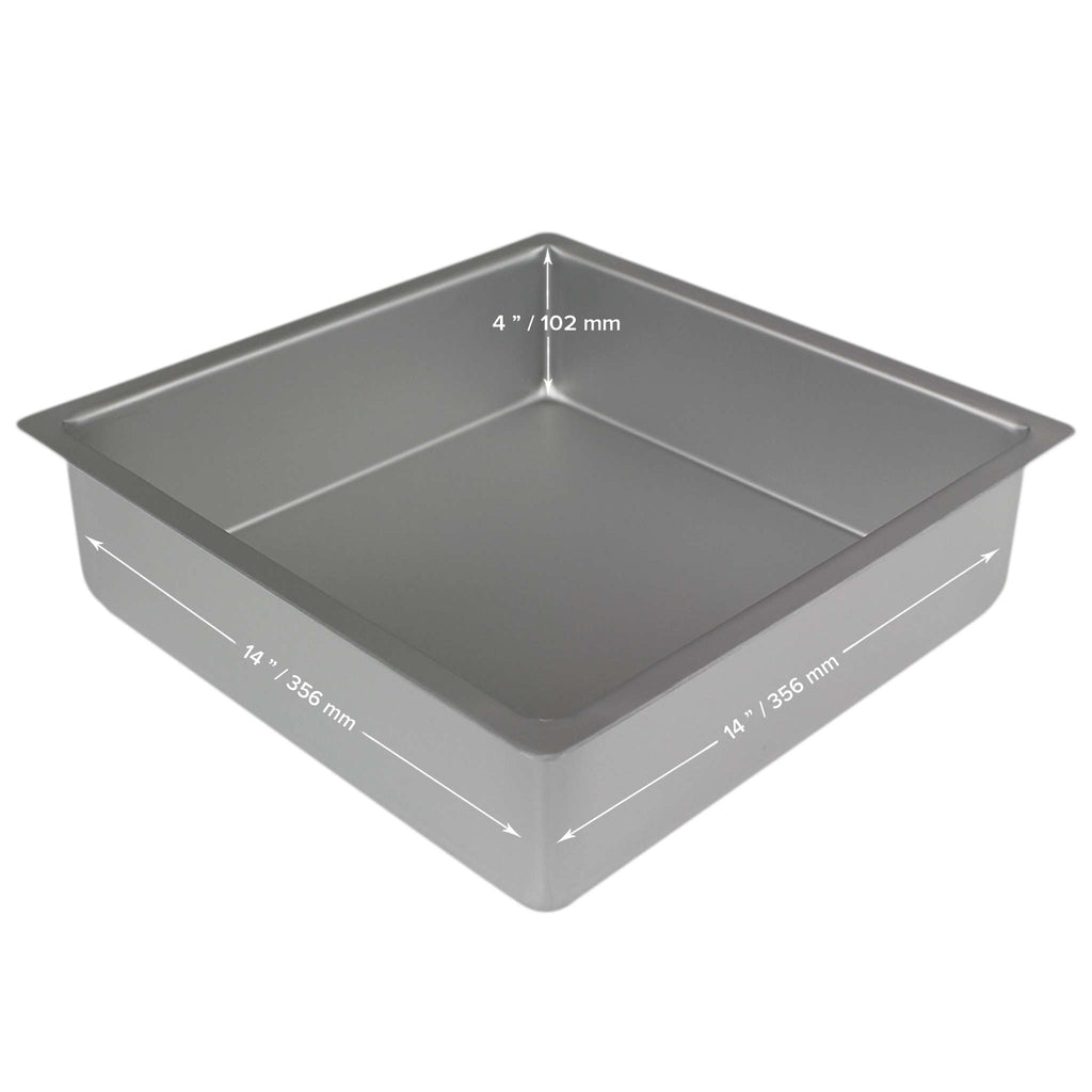 Moule carré (356 x 356 x 102mm / 14 x 14 x 4 pouces)