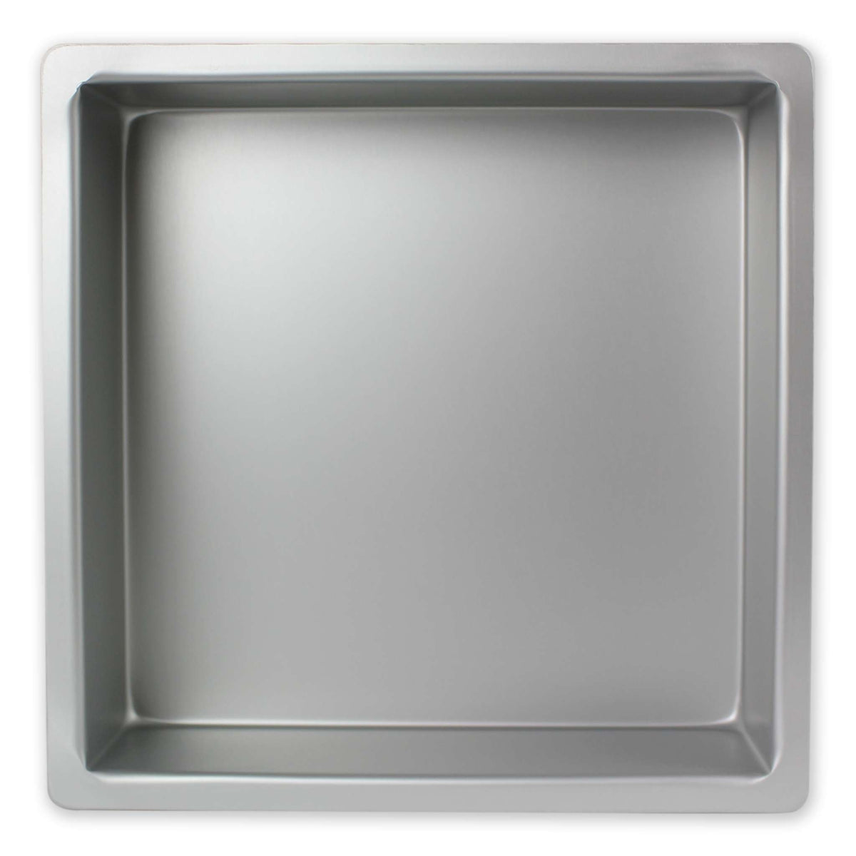 Molde para Pasteles Cuadrado de Aluminio Anodizado PME Profundidad de 14 x 14 x 4-pulgadas