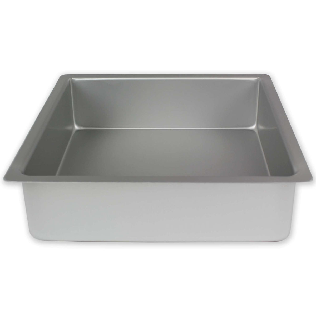 Molde para Pasteles Cuadrado de Aluminio Anodizado PME Profundidad de 15 x 15 x 4-pulgadas