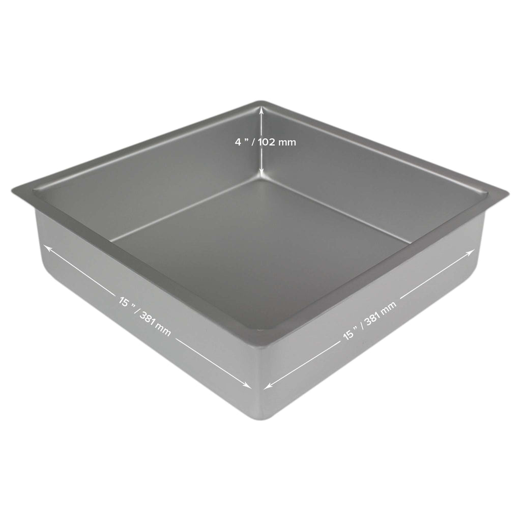 Quadratische Kuchenform (381 x 102 x 102mm / 15 x 15 x 4")