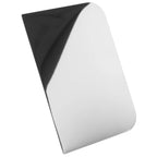 Zijkantenschrapers - RVS Glad (126 x 88mm / 5 x 3.5")