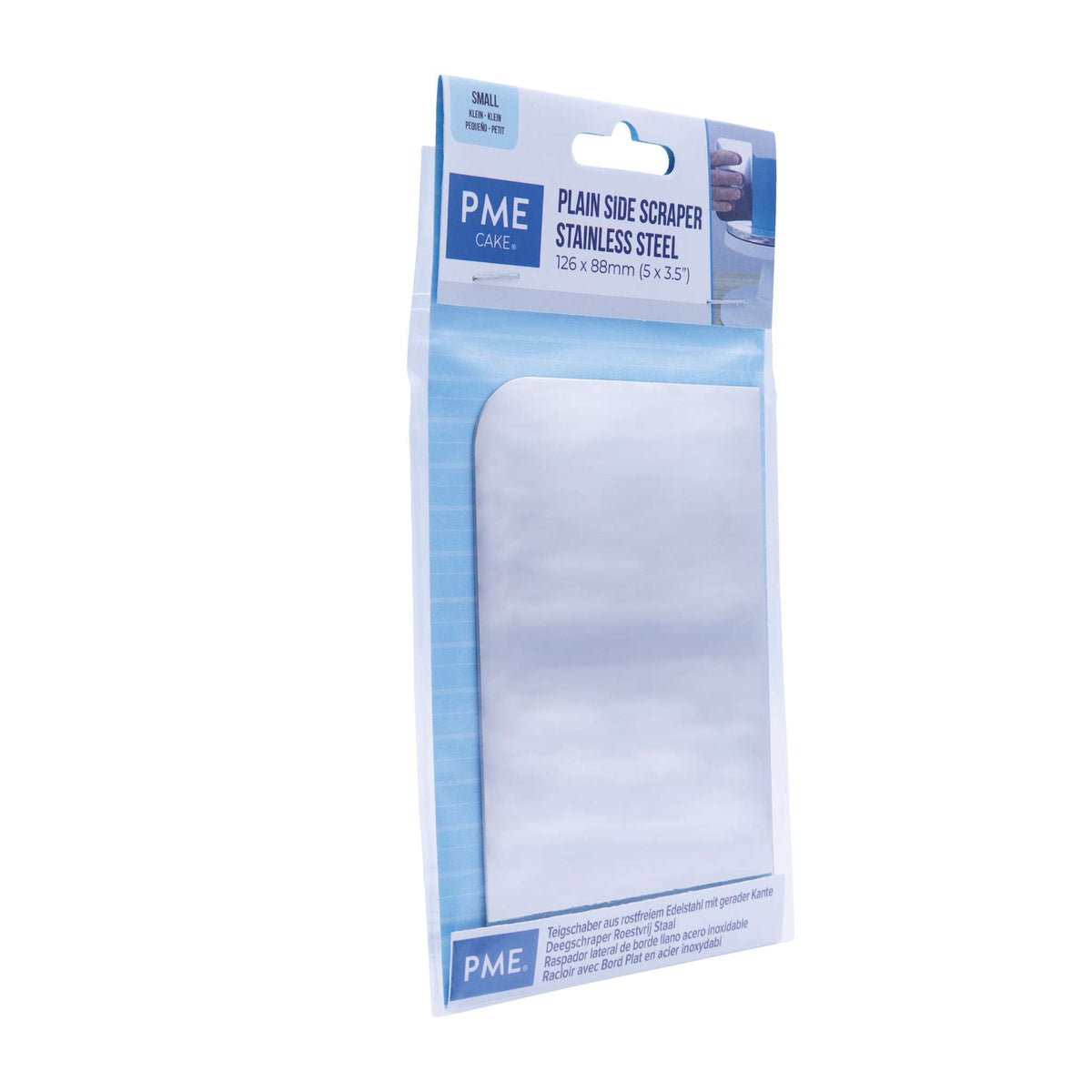 Raclettes en acier inoxydable - Plaines (126 x 88mm / 5 x 3,5")