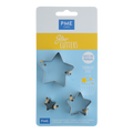 Cortadores de Estrella de Acero Inoxidable PME, Juego de 3