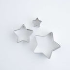 Cortadores de Estrella de Acero Inoxidable PME, Juego de 3