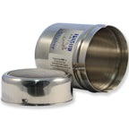 Secoueur en acier inoxydable avec couvercle (80mm / 1,2")