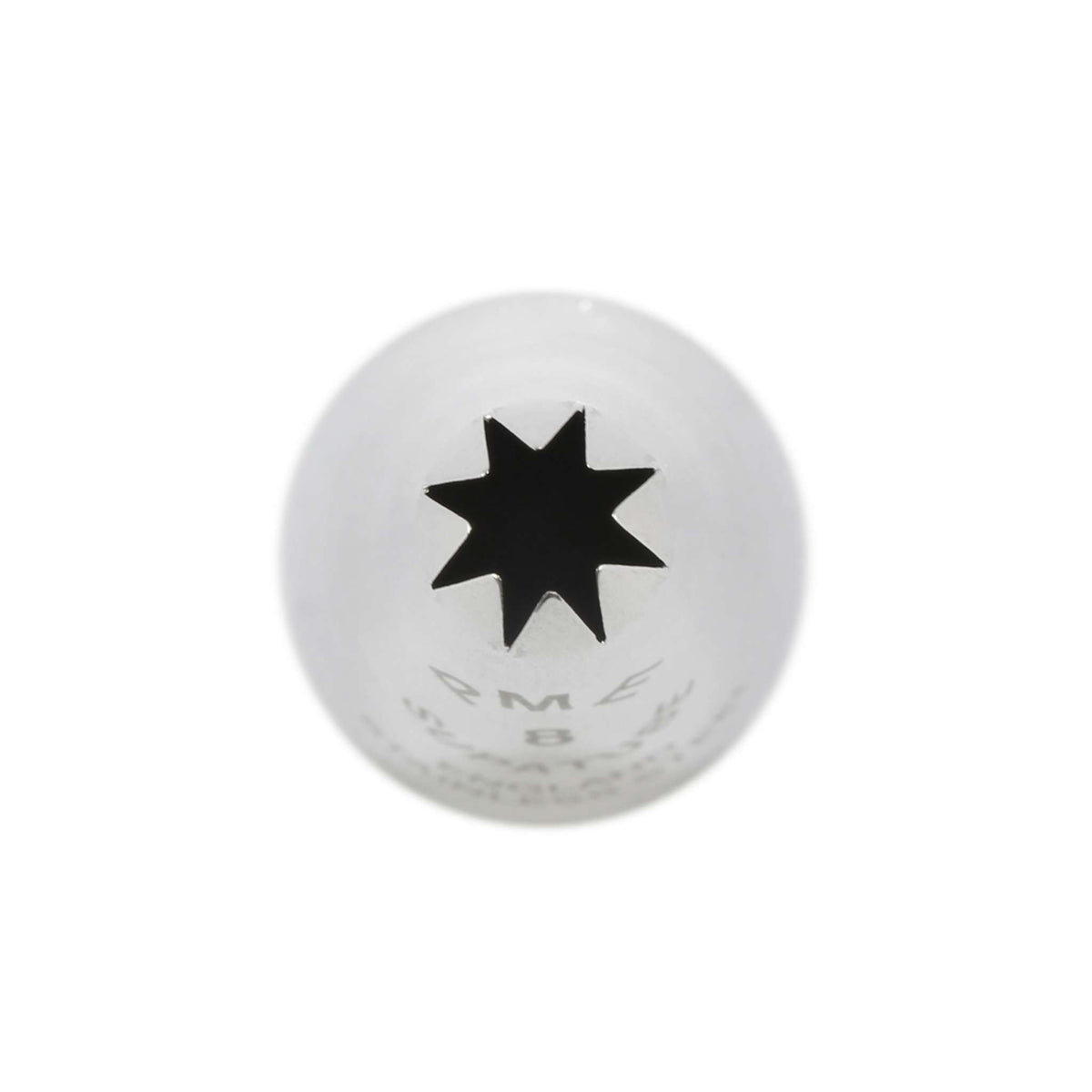 Supatubo de Estrella Extra Grande de Acero Inoxidable sin Soldaduras PME nº 8
