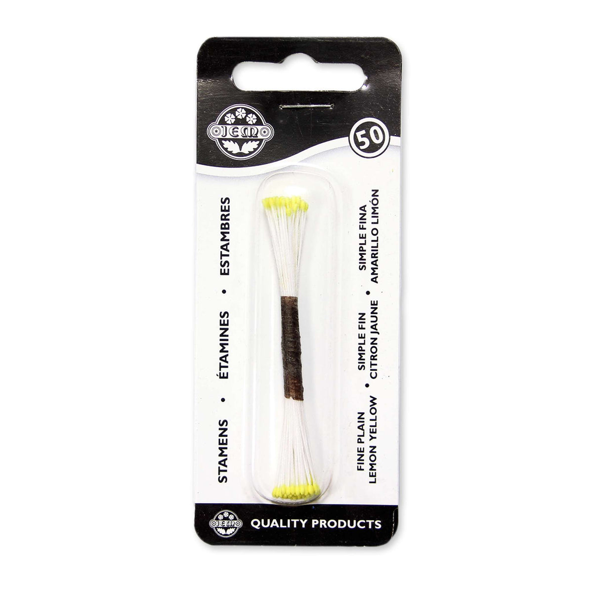 Lemon Yellow Plain Stamen Fine