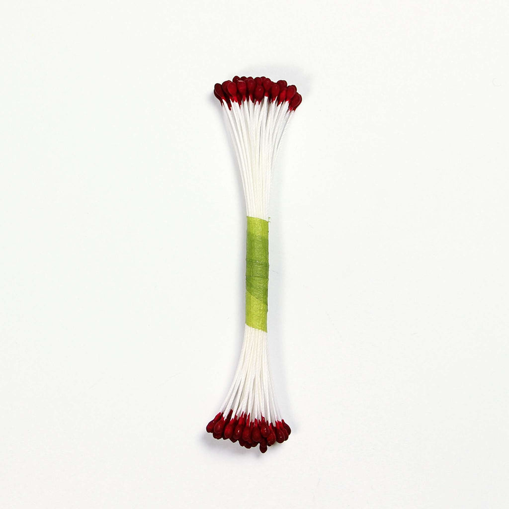 Burgundy Plain Stamen Medium