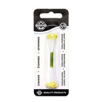 Estambres para Flores de Azúcar PME Tamaño Mediano Amarillo Limón Perla (Paquete de 50)