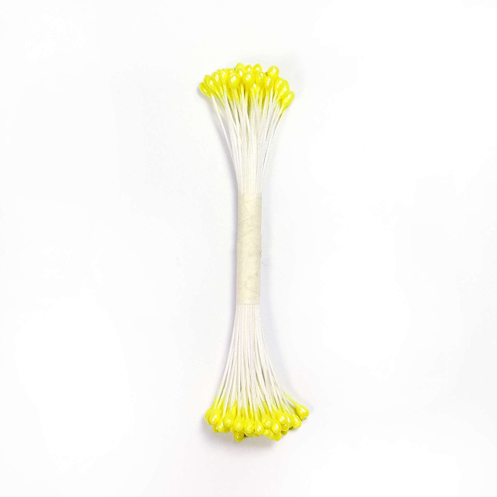 Étamines Perle Grandes - Jaune Citron