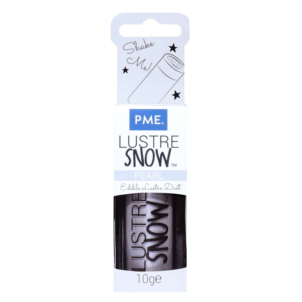 Eetbare Glanspoeder Sneeuw - Parelmoer (10g)