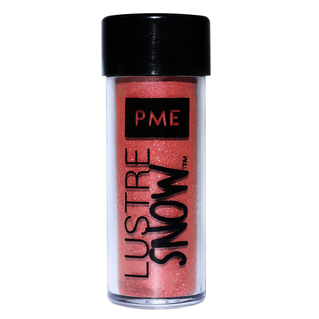 Poudre de Lustre comestible Neige - Rouge (10g)