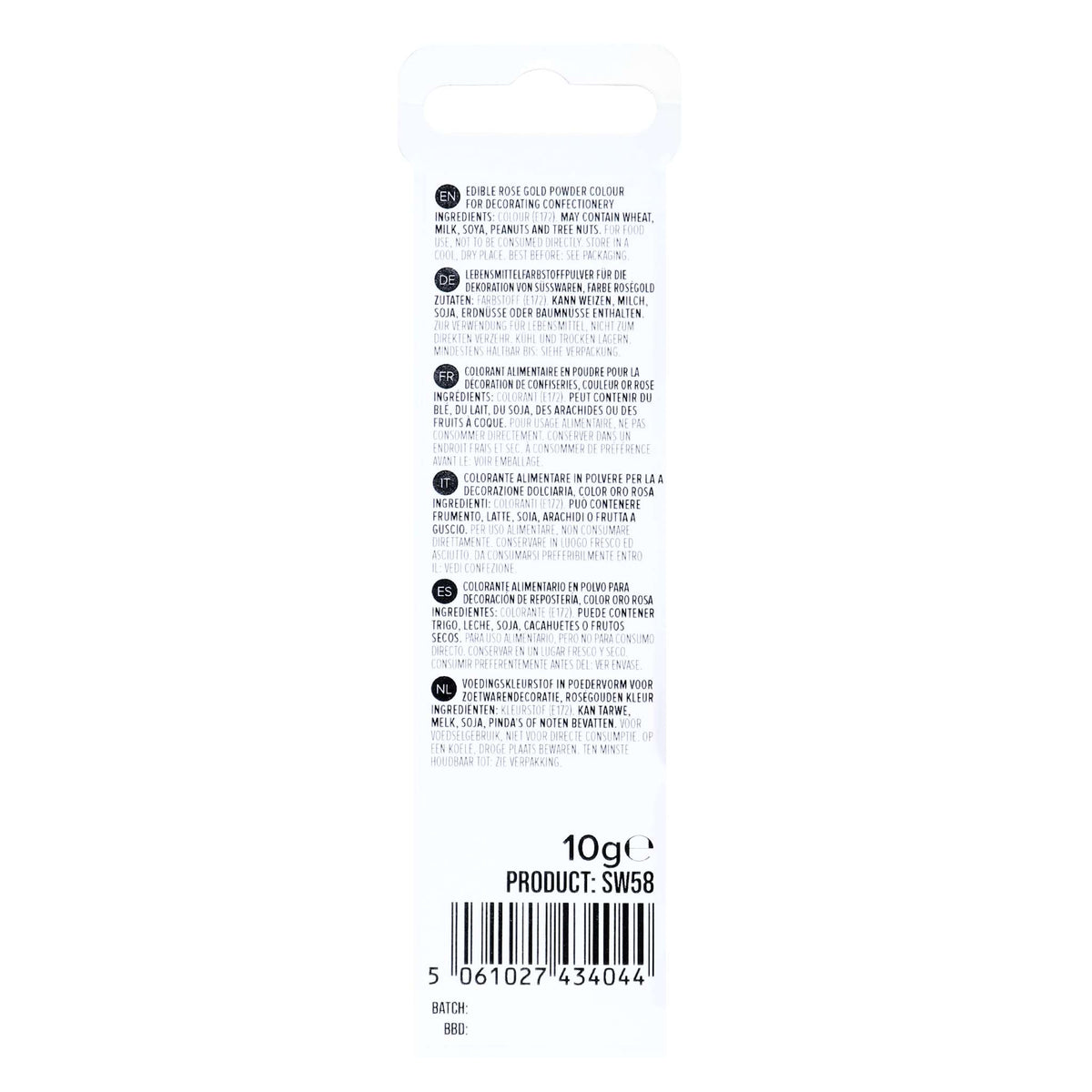 Rose Gold Lustre Snow (10g)