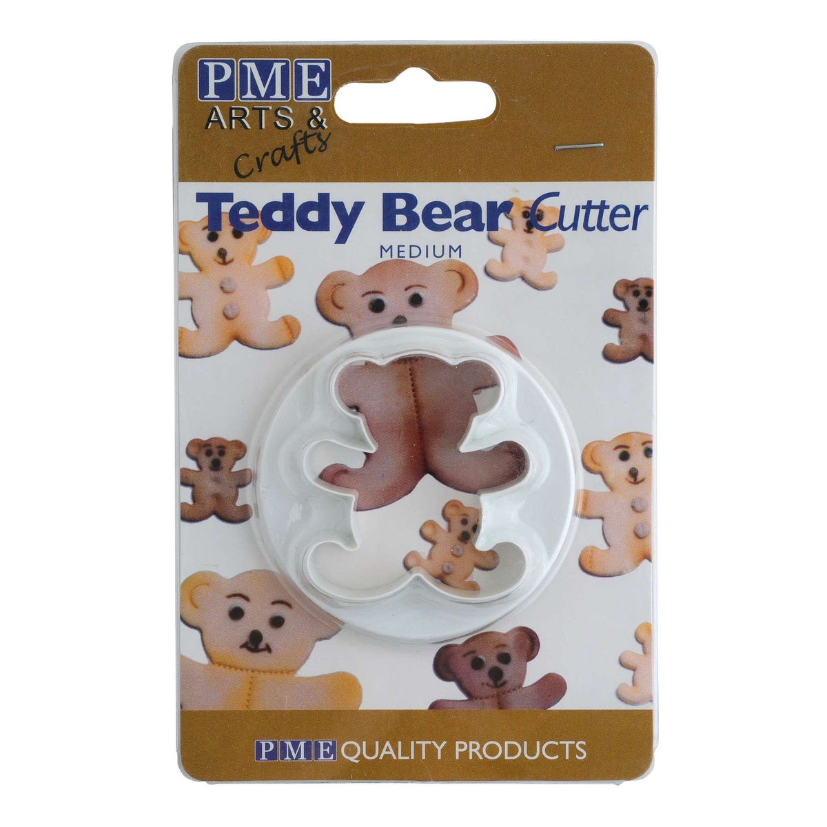 Plastic Uitstekers - Medium Teddybeer (45mm / 1,8")