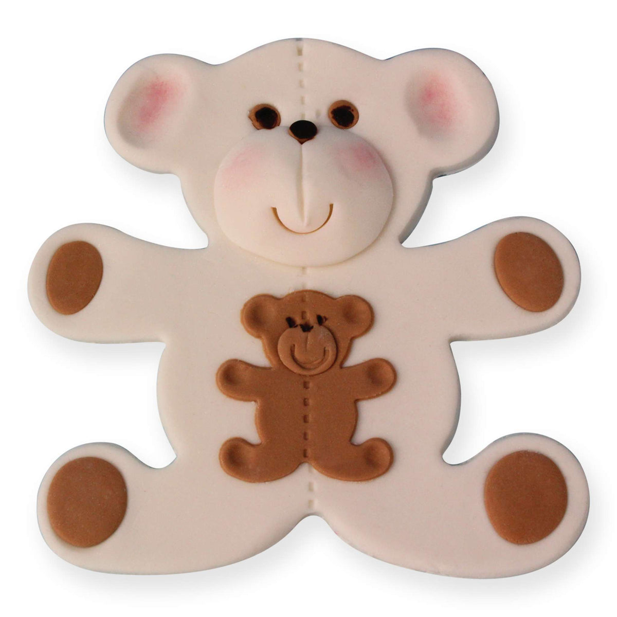 Plastic Uitstekers - Set van 3 Teddyberen
