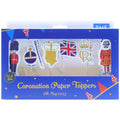 Coronation Pk Paper Cupcake Toppers