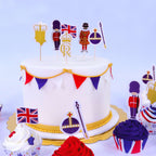 Coronation Pk Paper Cupcake Toppers