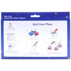 Coronation Pk Paper Cupcake Toppers