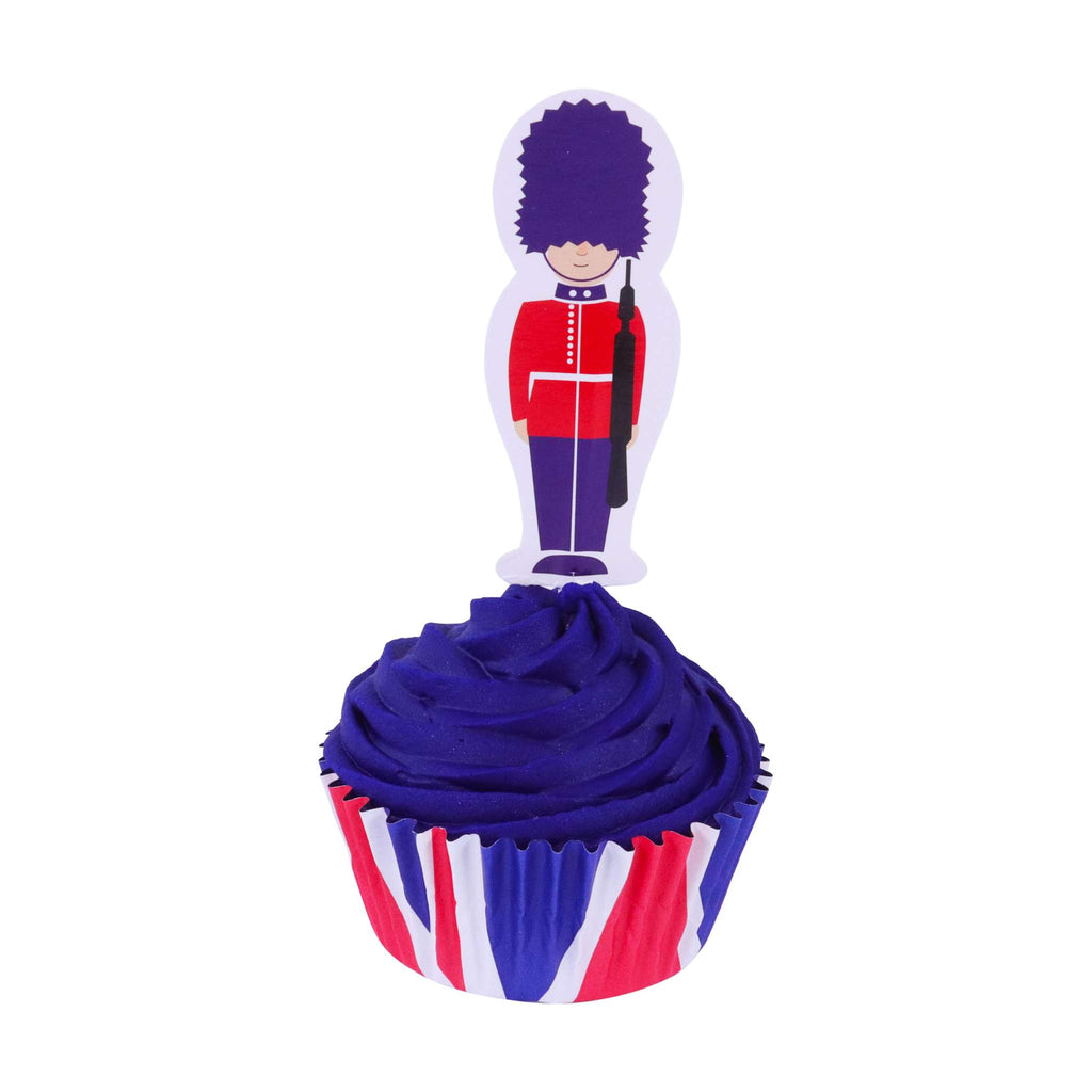 Coronation Pk Paper Cupcake Toppers