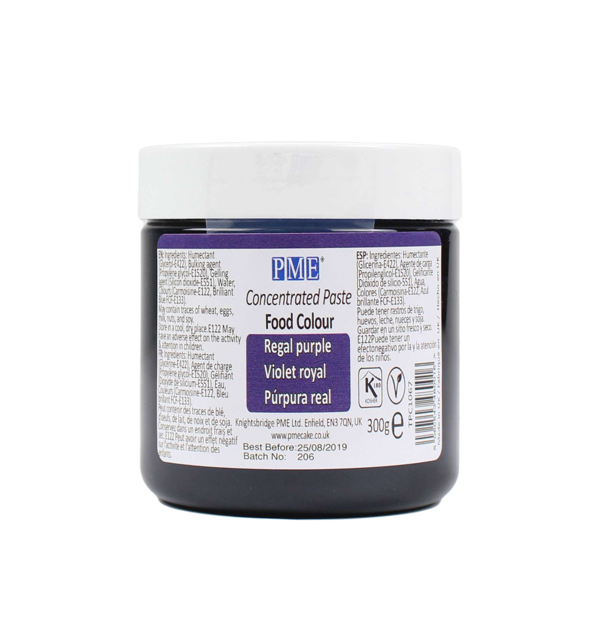 Regal Purple Paste Colour 300g Bulk Tub