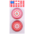 San Valentín Cápsulas para cupcakes Forradas de Aluminio - San Valentín Vintage (Set de 60)
