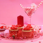 Valentine's Day Foil Lined Cupcake Cases Pk/60