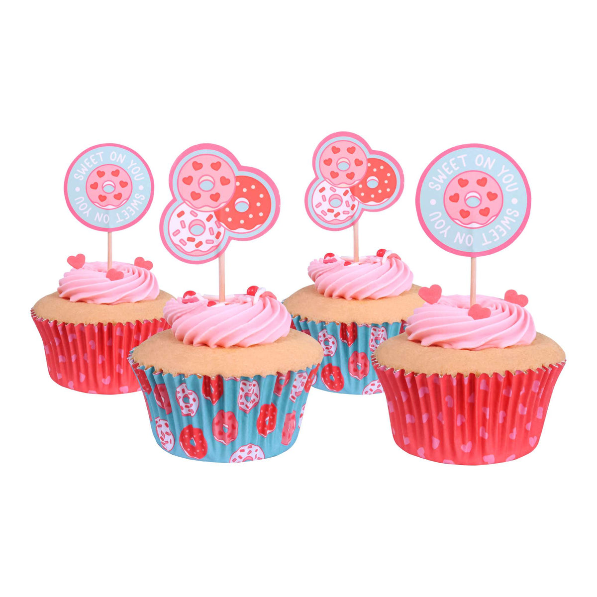 Doughnuts Cupcake Set Of 24