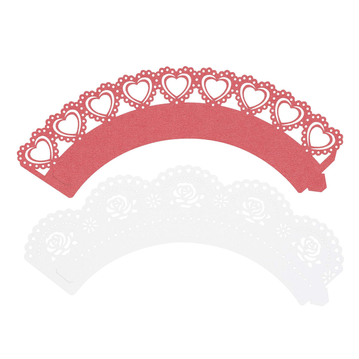 Vintage Lace Cupcake Wrappers Pk/12