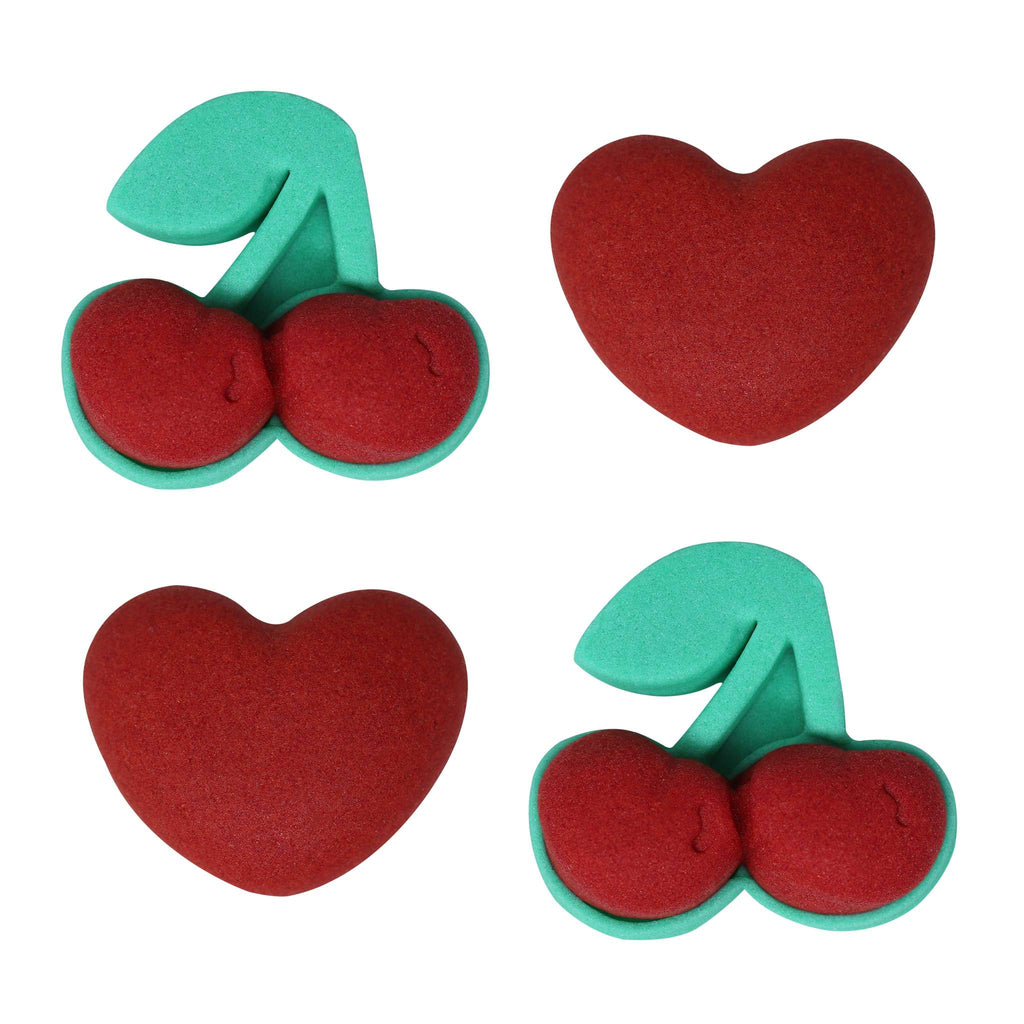 Décorations Comestibles en Sucre de la Saint-Valentin - Mon Chéri (12 pièces)