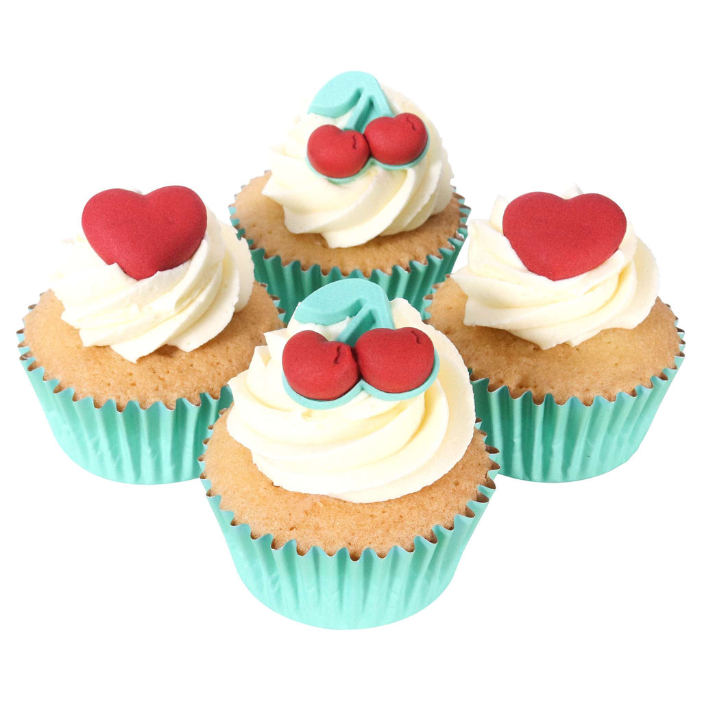 Décorations Comestibles en Sucre de la Saint-Valentin - Mon Chéri (12 pièces)