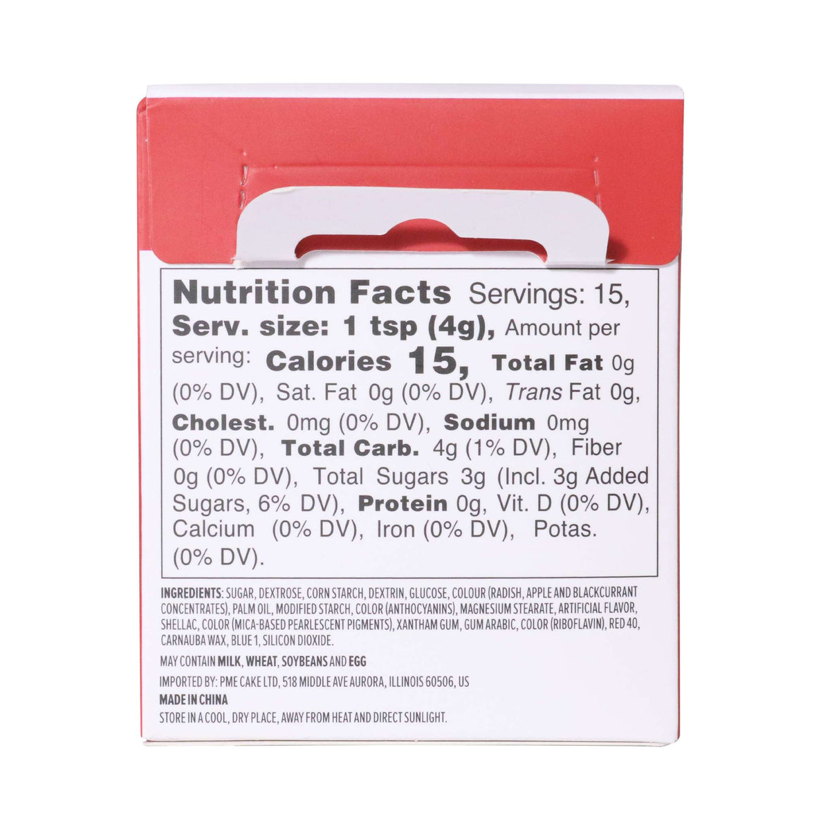 Out of the Box Sprinkles de San Valentín - Te Quiero (60g)