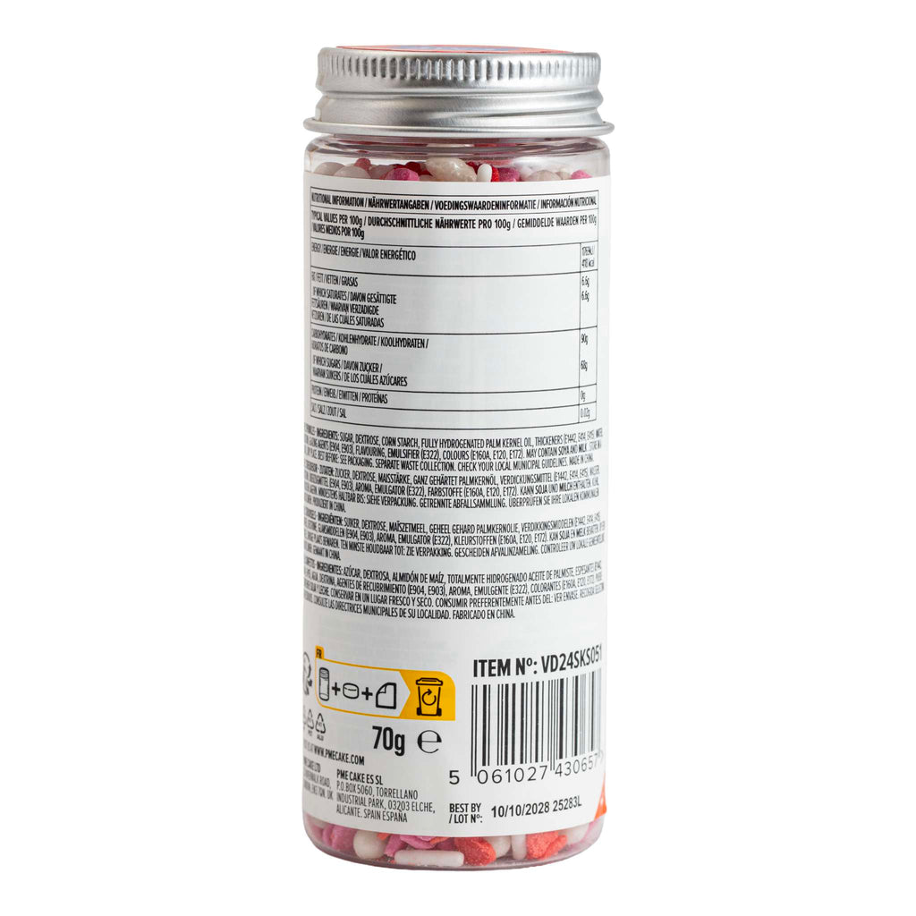 Valentijns Strooisels - Liefdevol (70g)