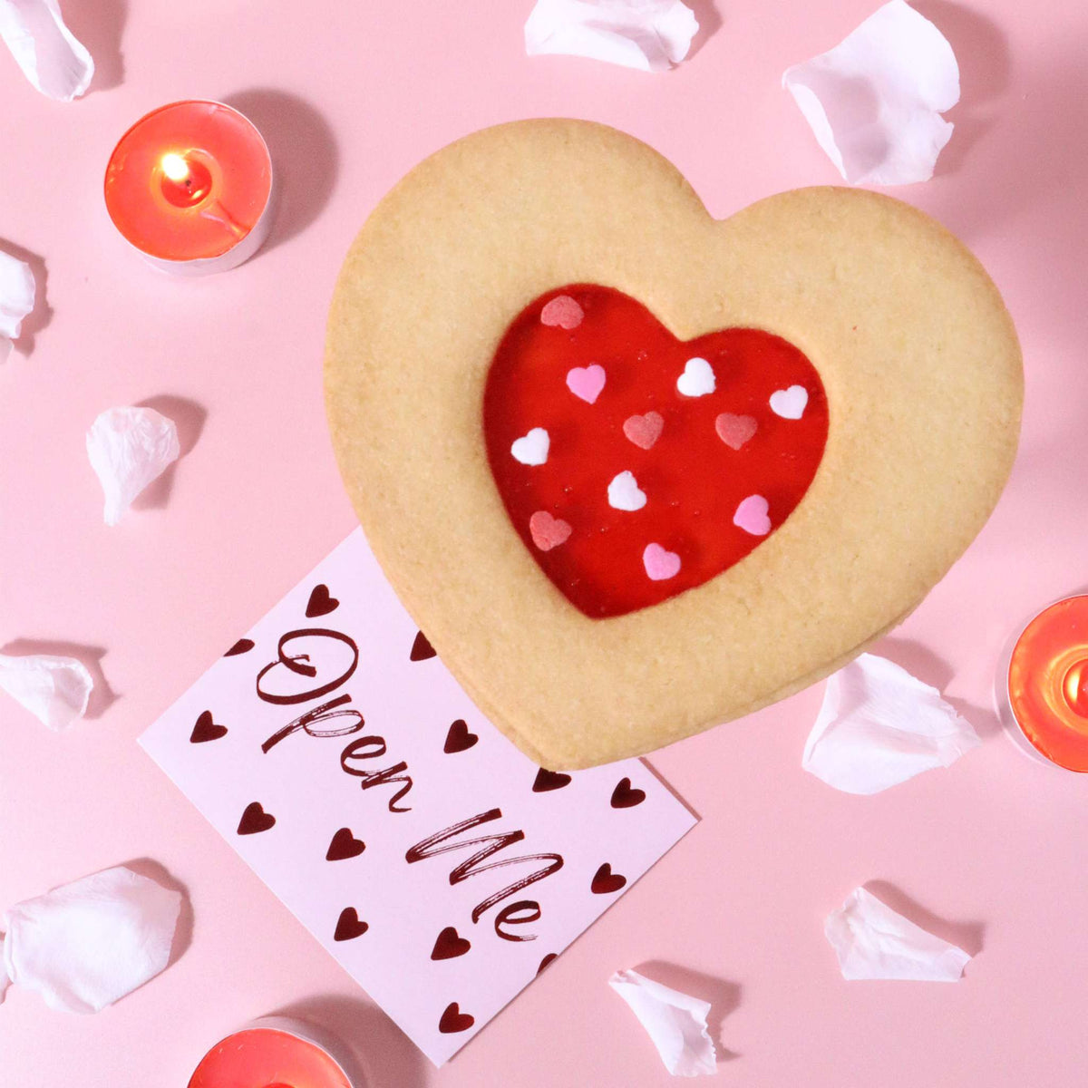 Full Of Love Mini Hearts Sprinkles (60g)