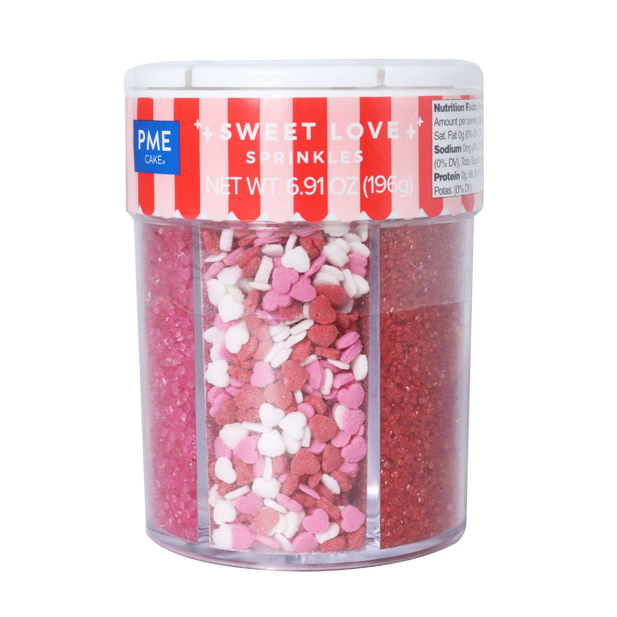 Sweet Love 6 Cell Sprinkle Mix  (196g / 7oz)