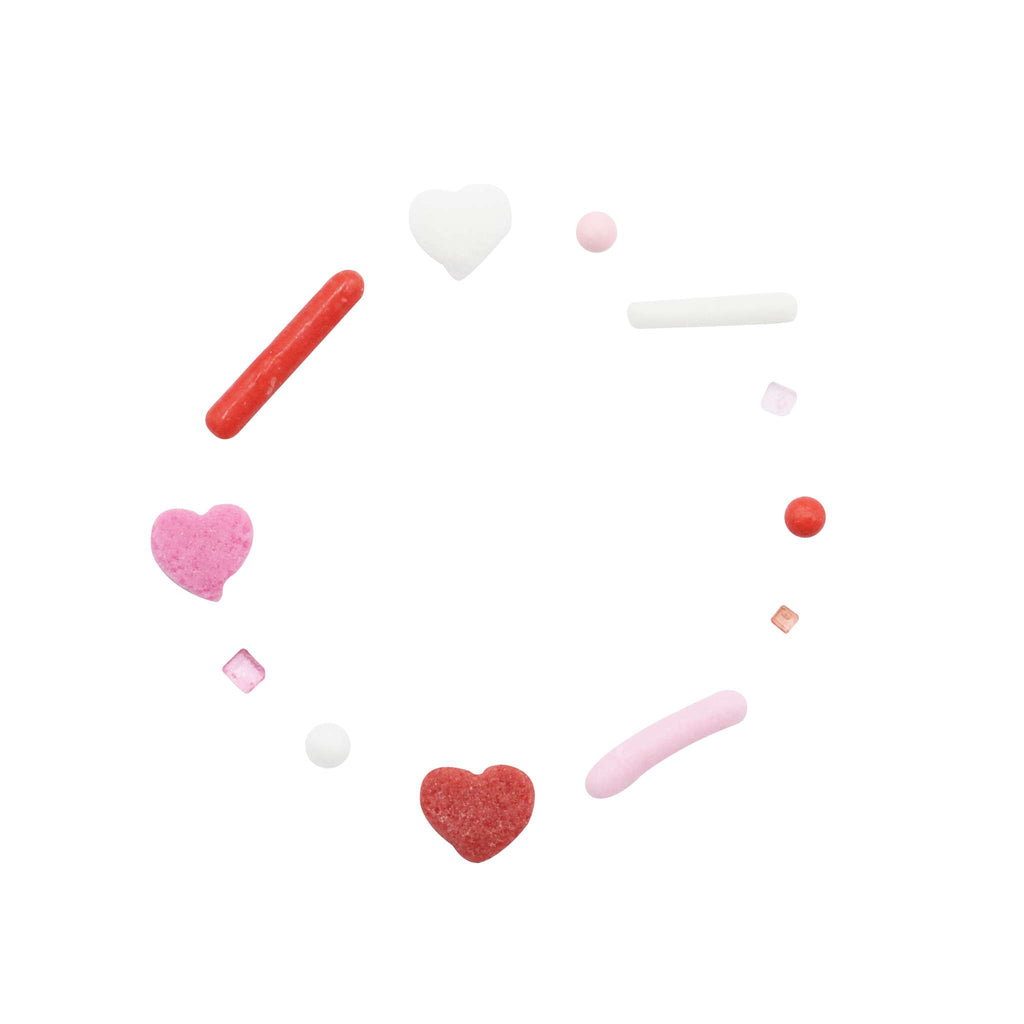 Mezcla 6-en-1 de Sprinkles para San Valentín - Amor Dulce (196g)