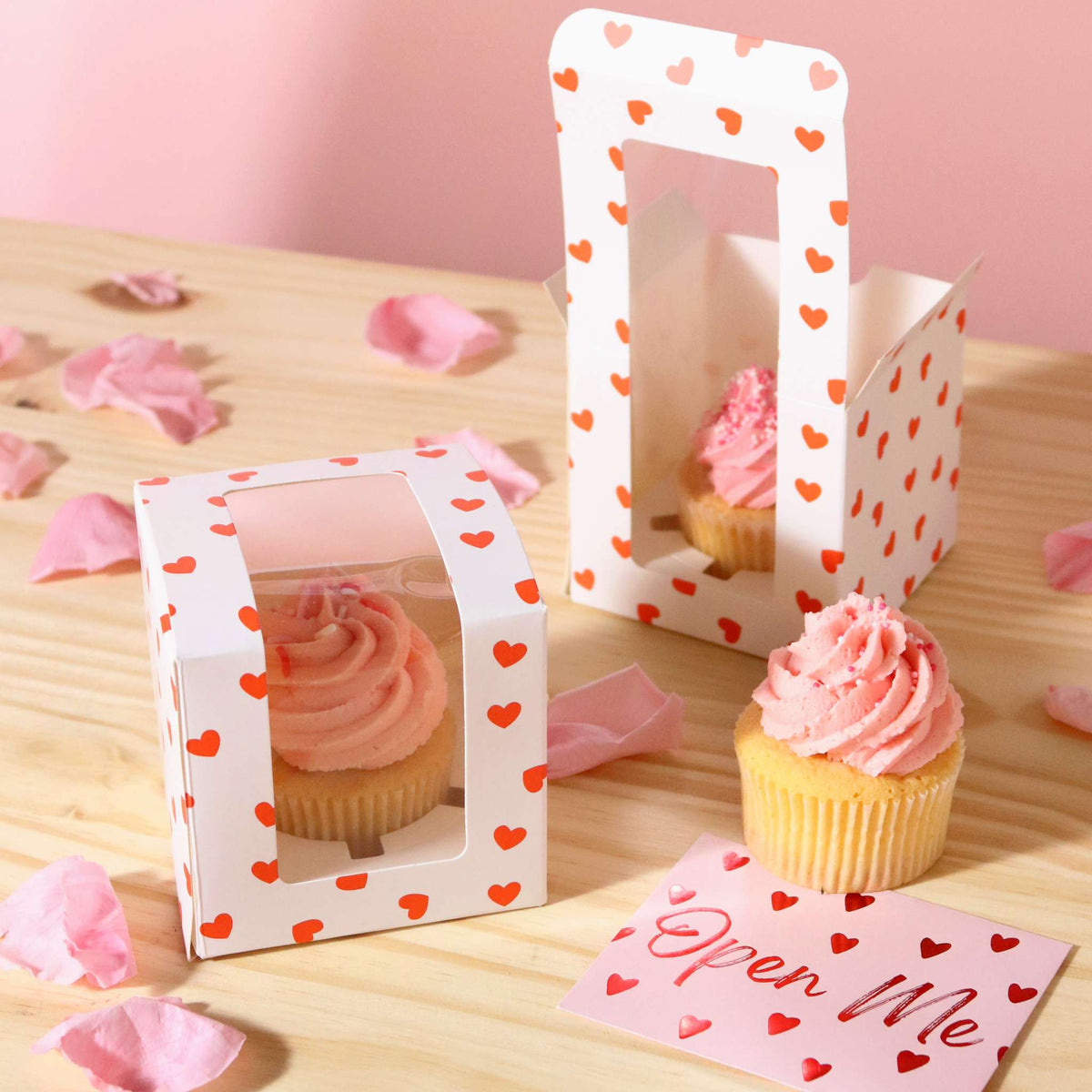 4 Boîtes à Cadeaux de la Saint-Valentin - Cœurs d'Amour