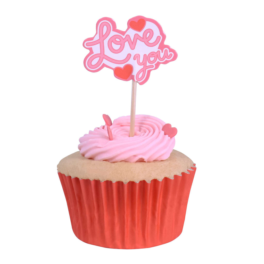 Sweet On You Cupcake Toppers Pk/24