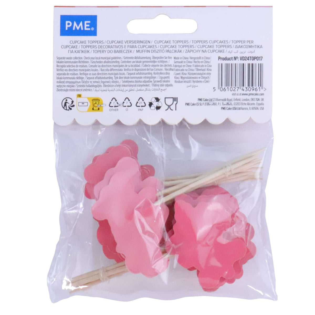 Sweet On You Cupcake Toppers Pk/24