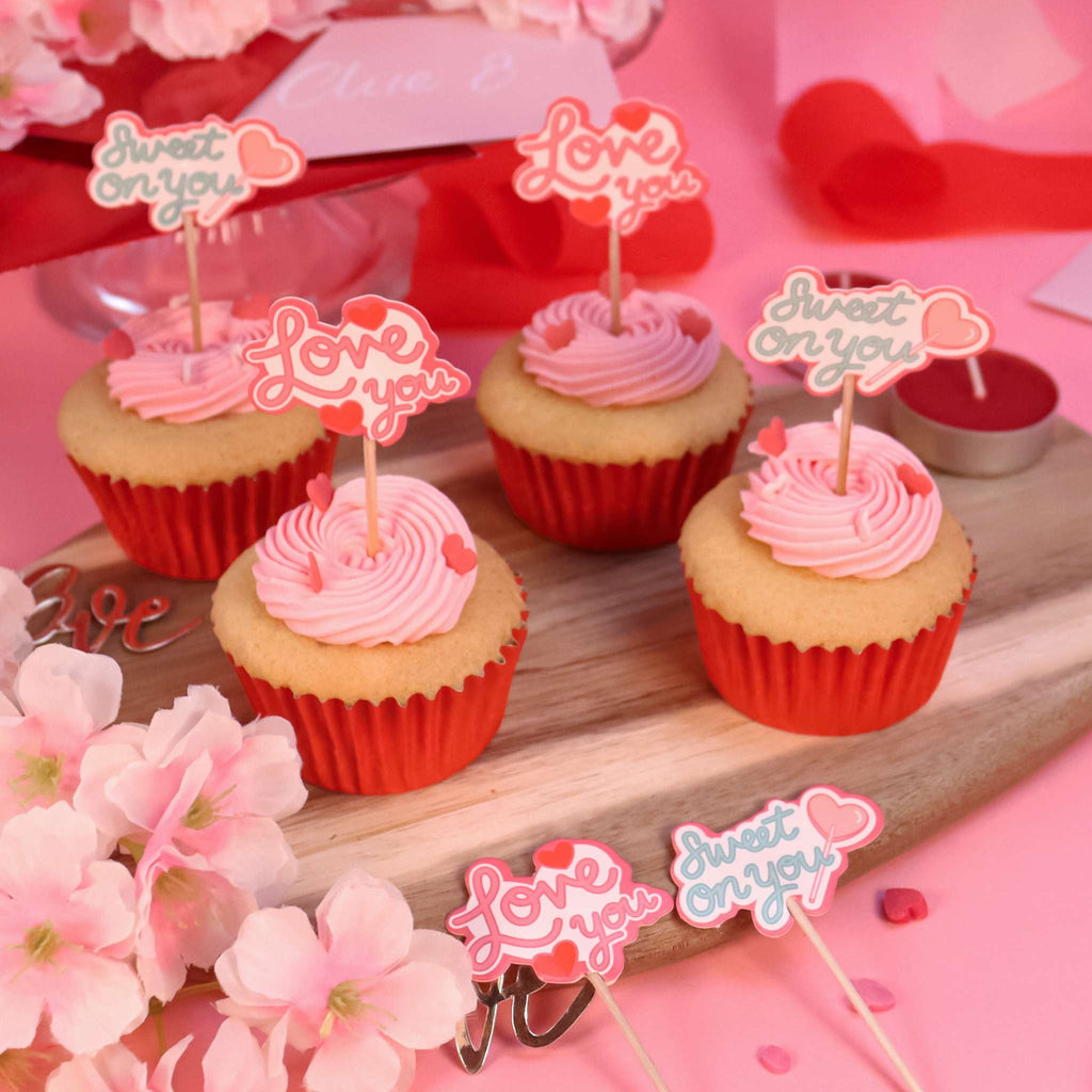 Sweet On You Cupcake Toppers Pk/24