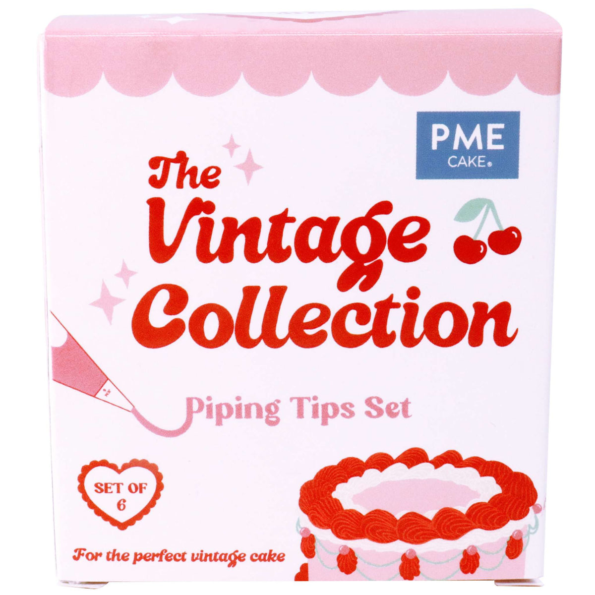 The Vintage Collection - Piping Tips Set Of 6