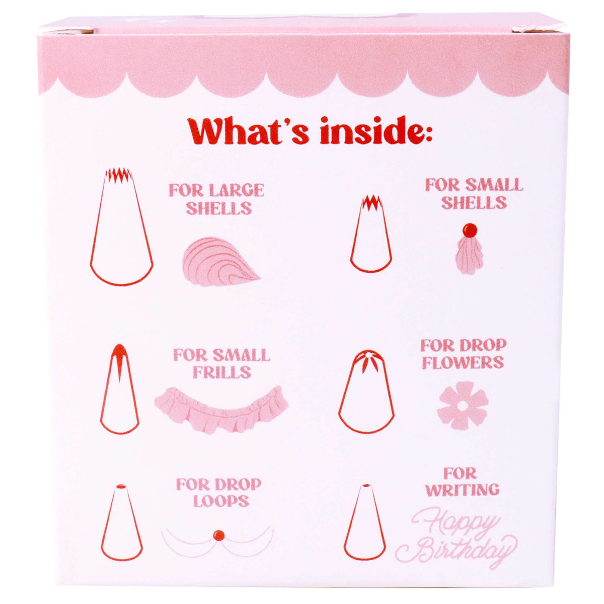 The Vintage Collection - Piping Tips Set Of 6
