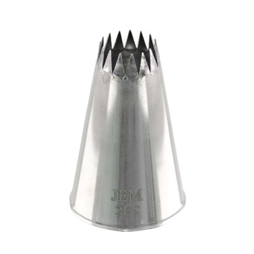 JEM Nozzle, à l'unité - Petite douille en étoile fine Savoy moyen #2ES
