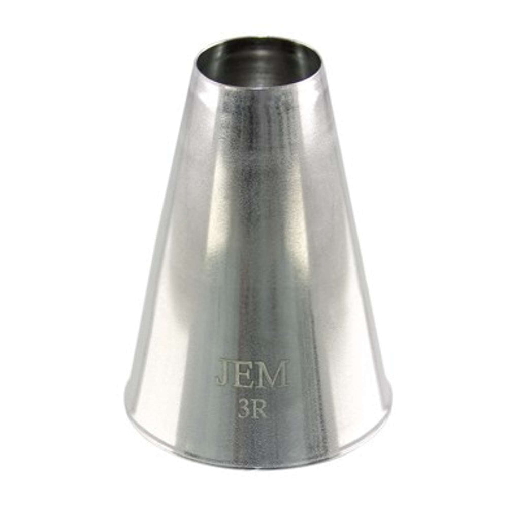 JEM Boquilla, Loose - redonda grande Llanura Savoy # 3R